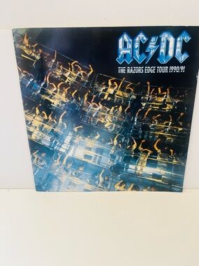 AC/DC The Razor's Edge Tour Book 1990 1991 Young Young Johnson Williams Slade